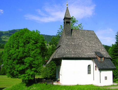Elsbethenkapelle ad Hopfgarten in the Brixen area of Tyrol, built in 1494 by the pastor Bartholomew Hamersbach