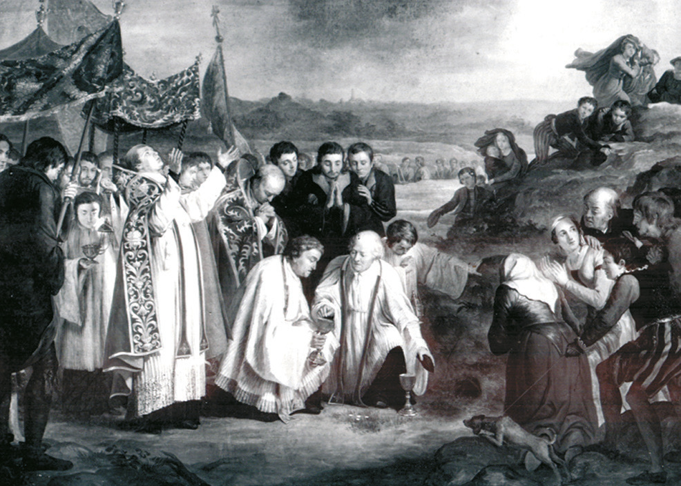 A. Van Ysendyck (1801-1875). A series of paintings by Church of San Waldetrudis