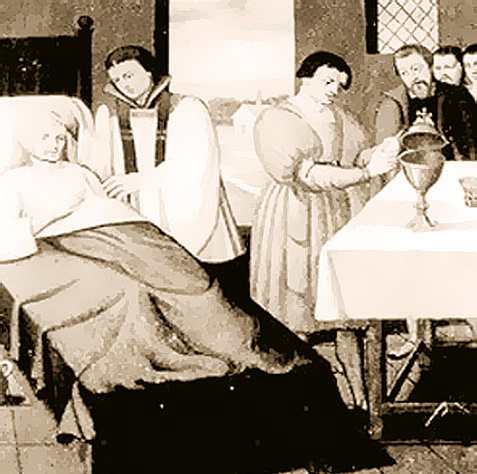 Historical artwork and preserved documentation of the Eucharistic Miracle of Herkenrode-Hasselt (1317)