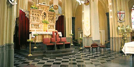 miracle The main altar in the Church of St. Quintinus, Hasselt