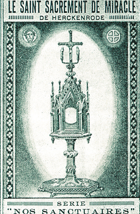 Paintings by Jan van Boeckhorst depicting the scenes of relic of the miraculous Host