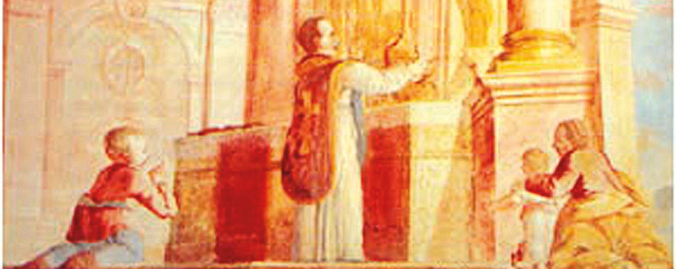 In 1753, the Batthyany family had Mihael Peck decorate the castle chapel