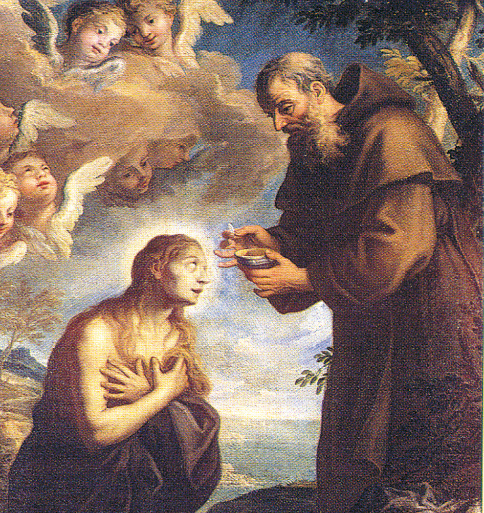 St. Mary of Egypt. Diocesan Museum of Milan desire, but grant that I may see this holy woman." Then he thought, "Now what will I do