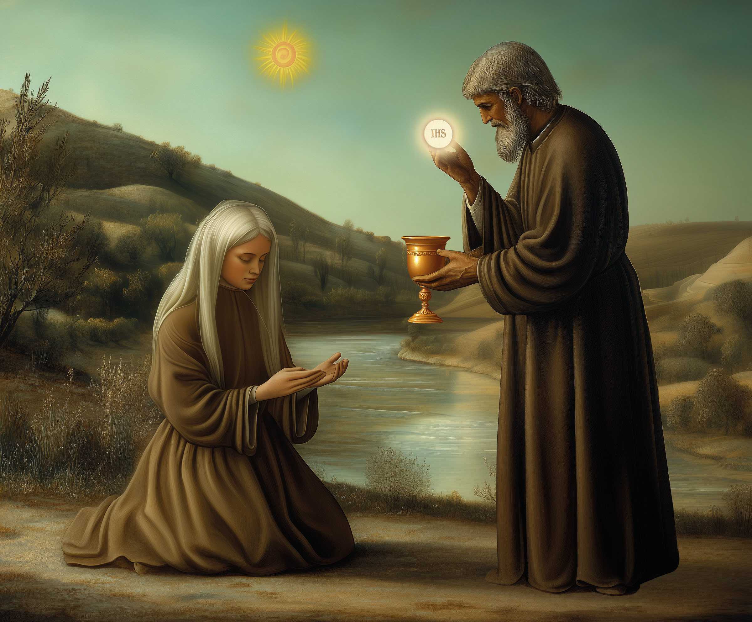 Historical documentation and sacred art honoring the Eucharistic life of the saints
