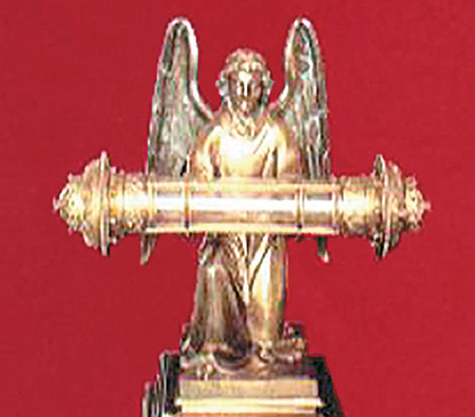 Reliquary containing the drops of the Most Precious Blood brought from Jerusalem in 1257 by Cardinal Eudes de Châteauroux