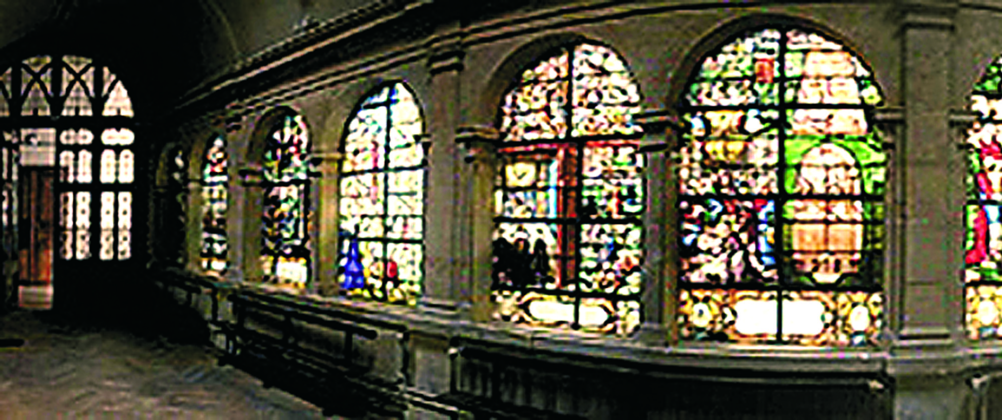 Panoramic view of the Sanctuary and high altar honoring the Eucharistic Miracle of Paris (1290)