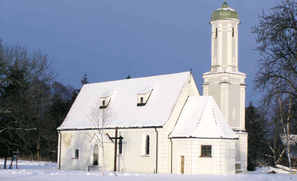 The Pilgrimage Chapel of the Holy Blood (Riedkapelle) in Benningen, Allgäu (1216)