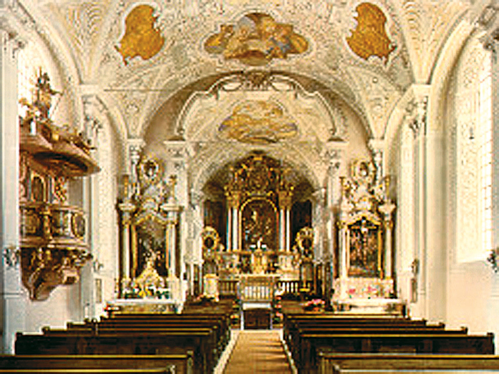 Interior of the Sanctuary