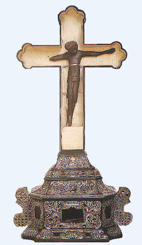 Relic of the miraculous crucifix