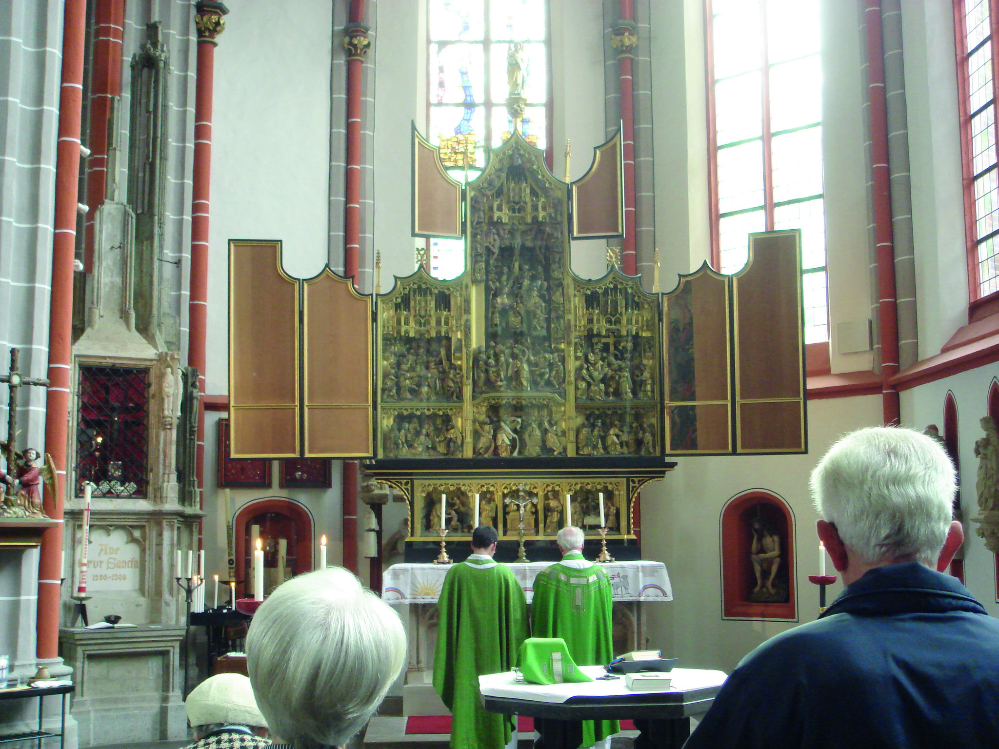 Procession of the Miraculous Cross through the streets of Kranenburg