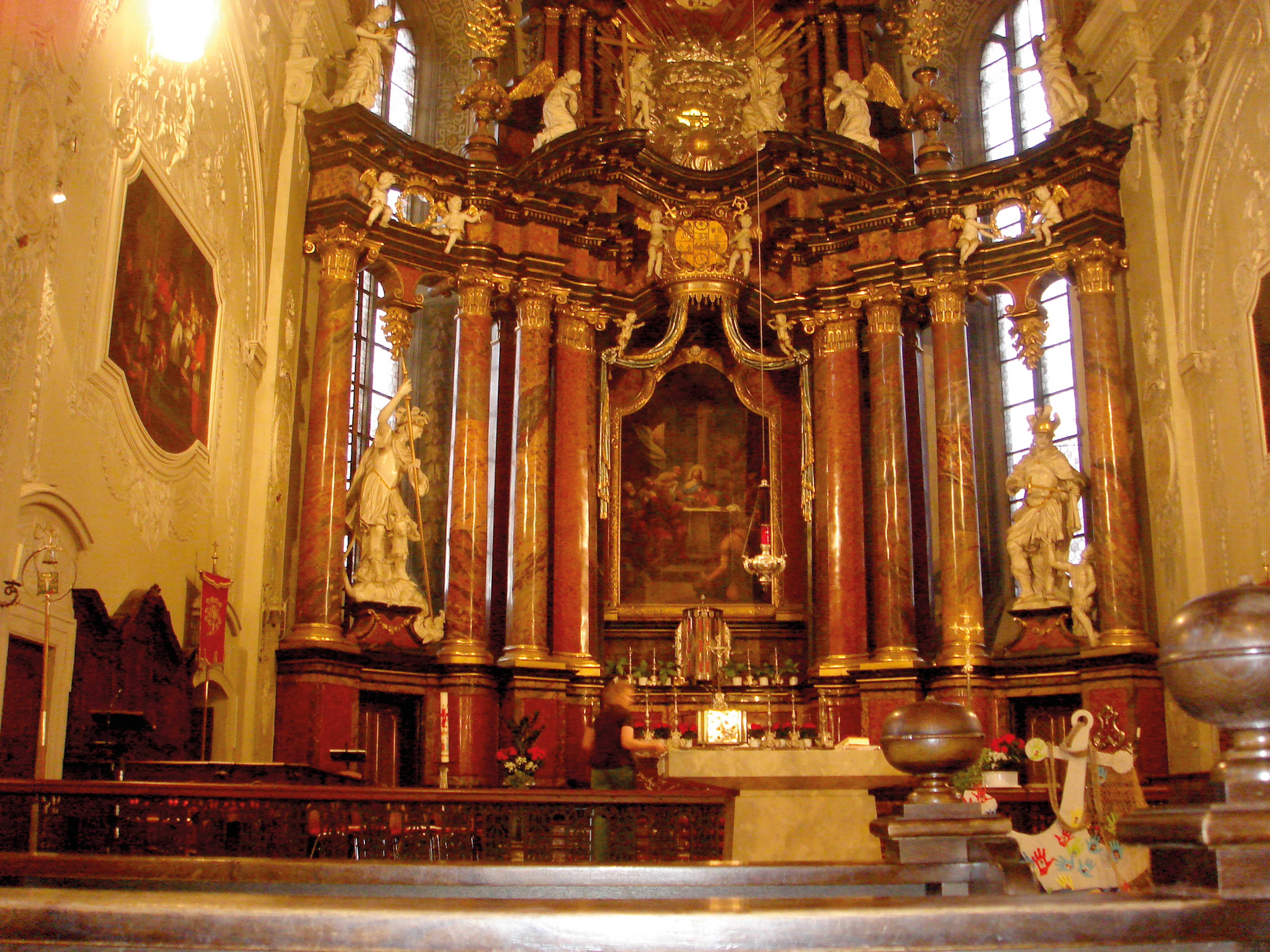 Banner in the Church of Saint George