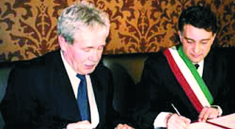 Solemn procession and civic twinning between the cities of Mantua and Weingarten