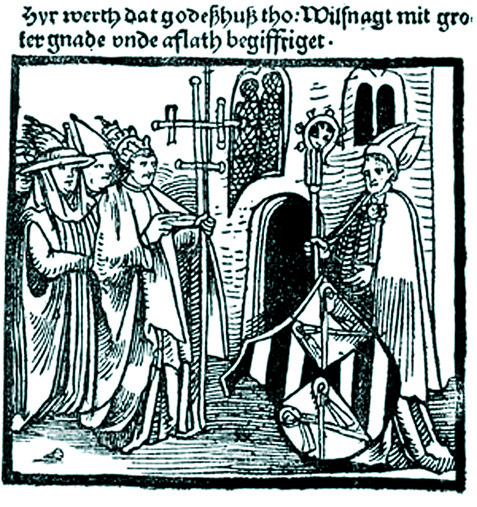 Historical artwork and preserved documentation of the Eucharistic Miracle of Wilsnack (1383)