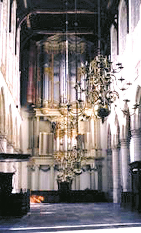 The Grote Sint-Laurenskerk (Great Church of Saint Lawrence) in Alkmaar, site of the Miracle of 1421