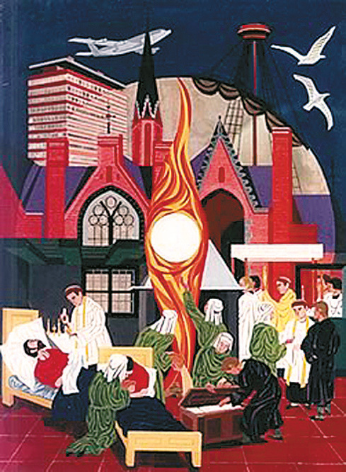 Modern representation of the miracle