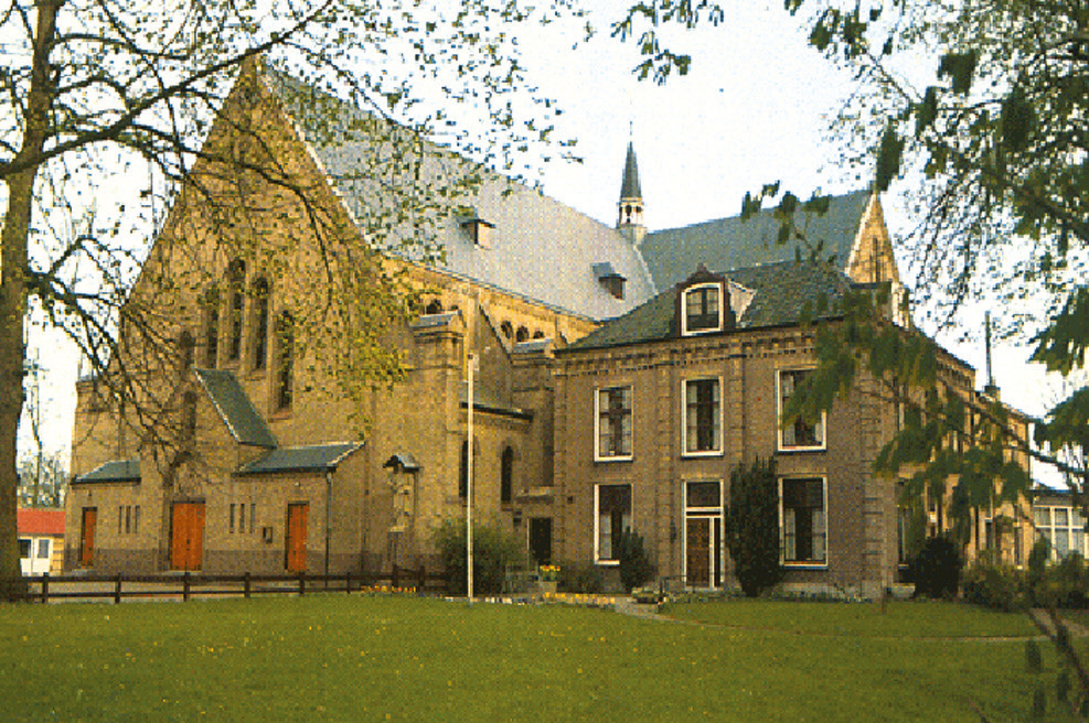 The Ruïnekerk (Ruined Church) in Bergen, North Holland, site of the Eucharistic Miracle of 1421