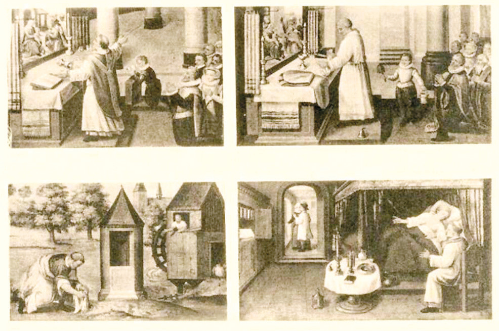 Historical artwork and preserved documentation of the Eucharistic Miracle of Boxtel-Hoogstraten (1380)
