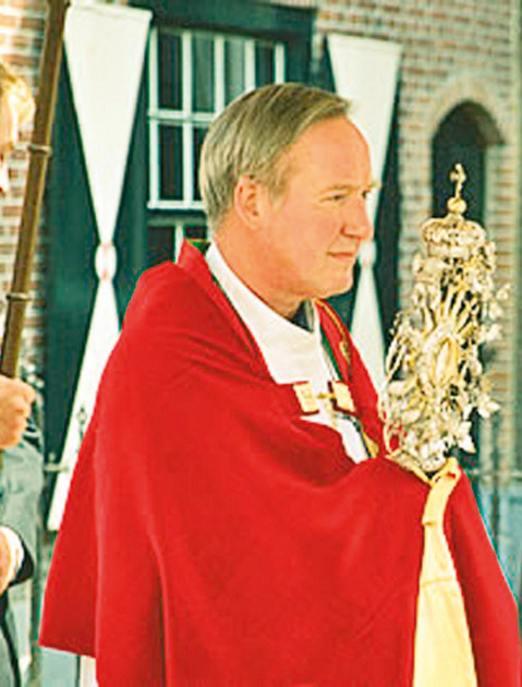 The Gothic Church of Saint Catherine in Hoogstraten where the second blood-stained corporal is enshrined