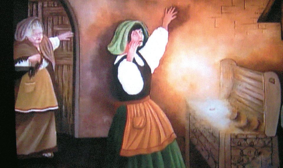 Paintings in the Cathedral of Alatri which illustrate the various phases of the miracle