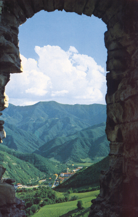 Panoramic view of Santa Maria in Bagno confirmed them to be of an ematic nature. In the