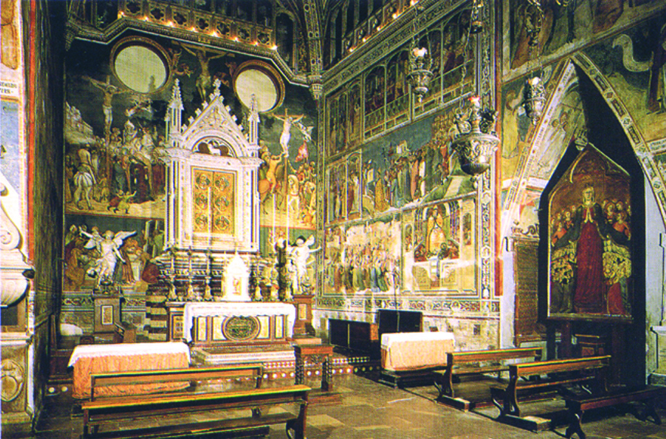 Inside the Orvieto Cathedral