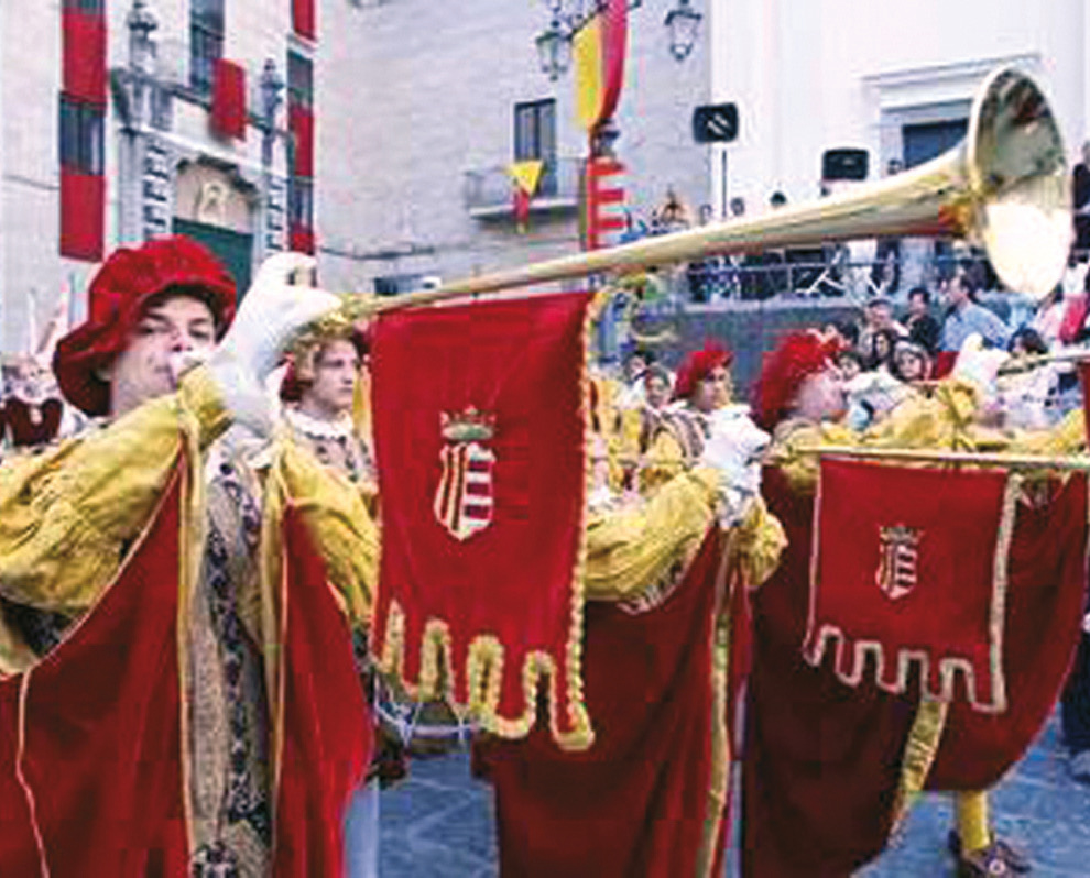 The Eucharistic miracle is recalled each year during the "Sagra di Montecastello"