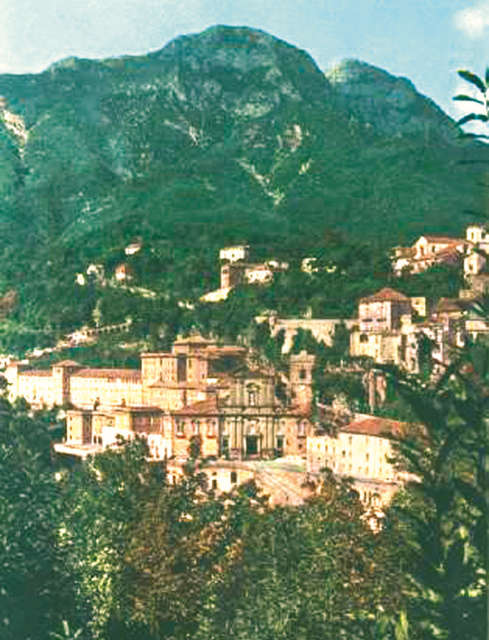 Panoramic view of Cava dei Tirreni