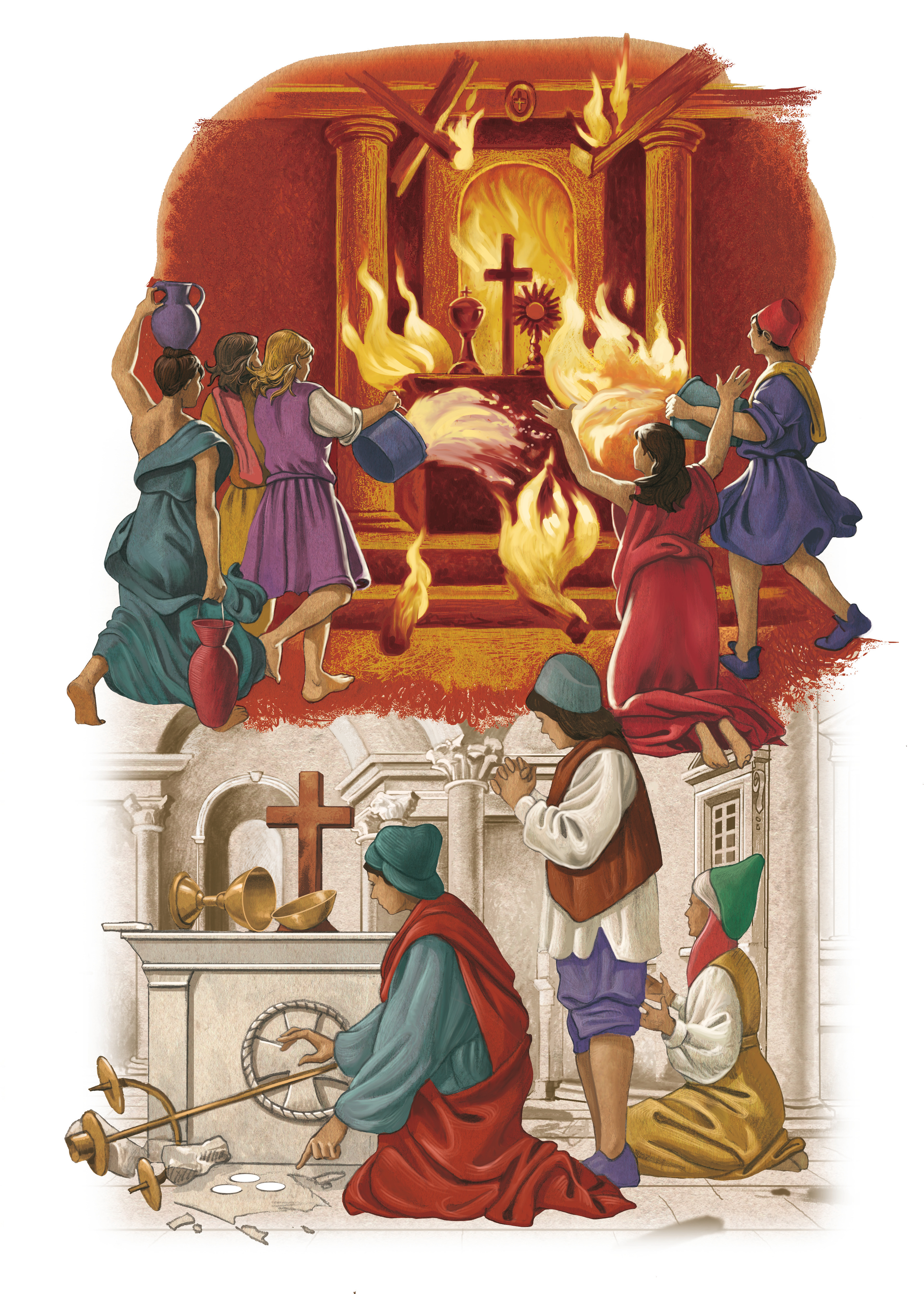 ITALY, 1230-1595 a lit can le on the alta fa side chapel called the