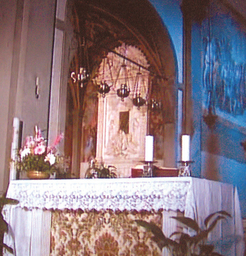 Historical artwork and preserved documentation of the Eucharistic Miracle of Florence (1230, 1595)