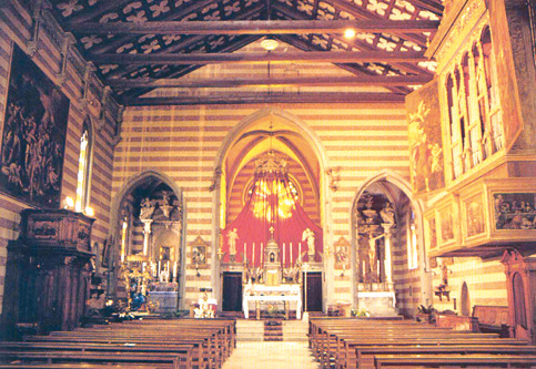 Interior of the Church of the Most Holy Body of Christ