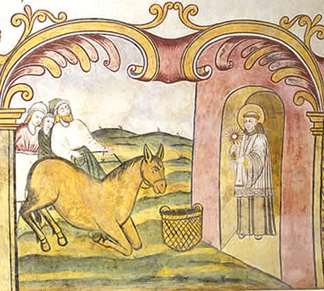 Church of Saint Anthony - Tonara n Rimini, it is still possible today to visit the church that was built in honor