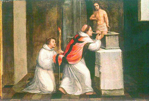 Mass of St. Gregory. Museum Hiéron, Paray-le-Monial