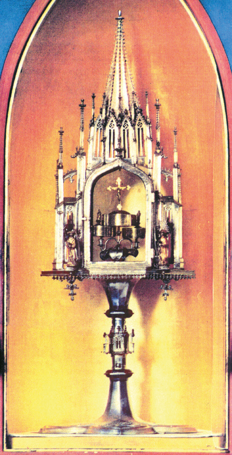 The Chapel of the Blessed Sacrament inside Saint Peter's Basilica
