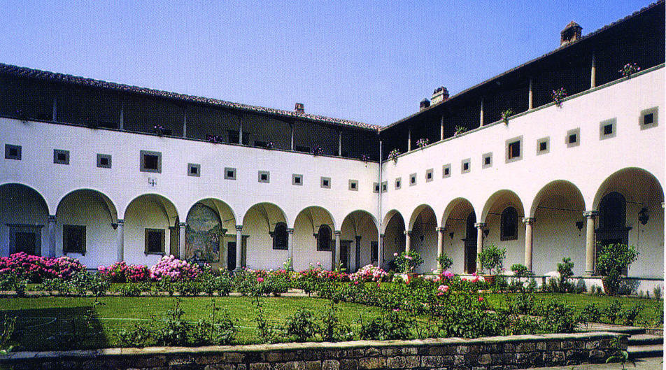 Refectory of the Abbey Cloister who later became Auxiliary Bishop of the Diocese of Arezzo. From the archives we learn of