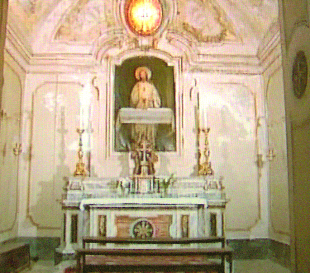 The chapel where the apparition occurred