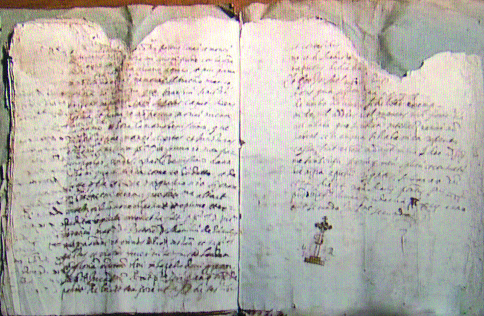 The document which records the sworn and written testimony of those witnesses who were present at the apparition 1570 SOLENNITA Dl PASPIJÅ