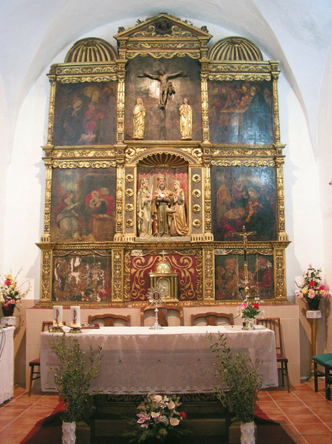 Historical artwork and preserved documentation of the Eucharistic Miracle of Cimballa (1370)