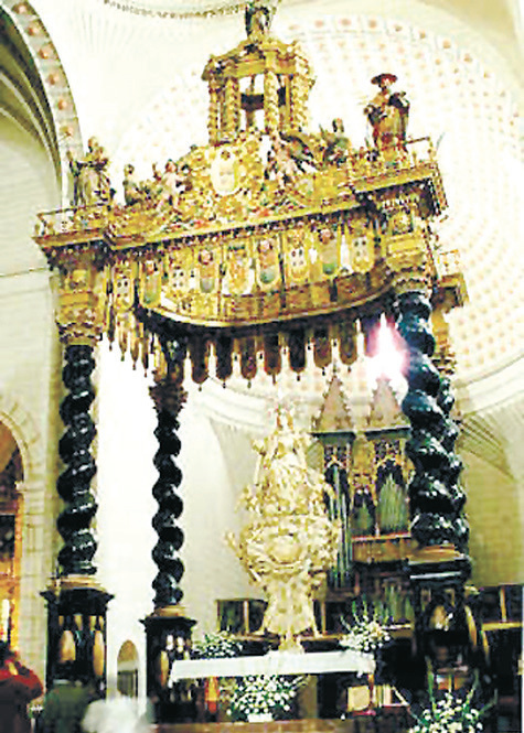 Interior nave of the Parish Church of Carboneras de Guadazaón
