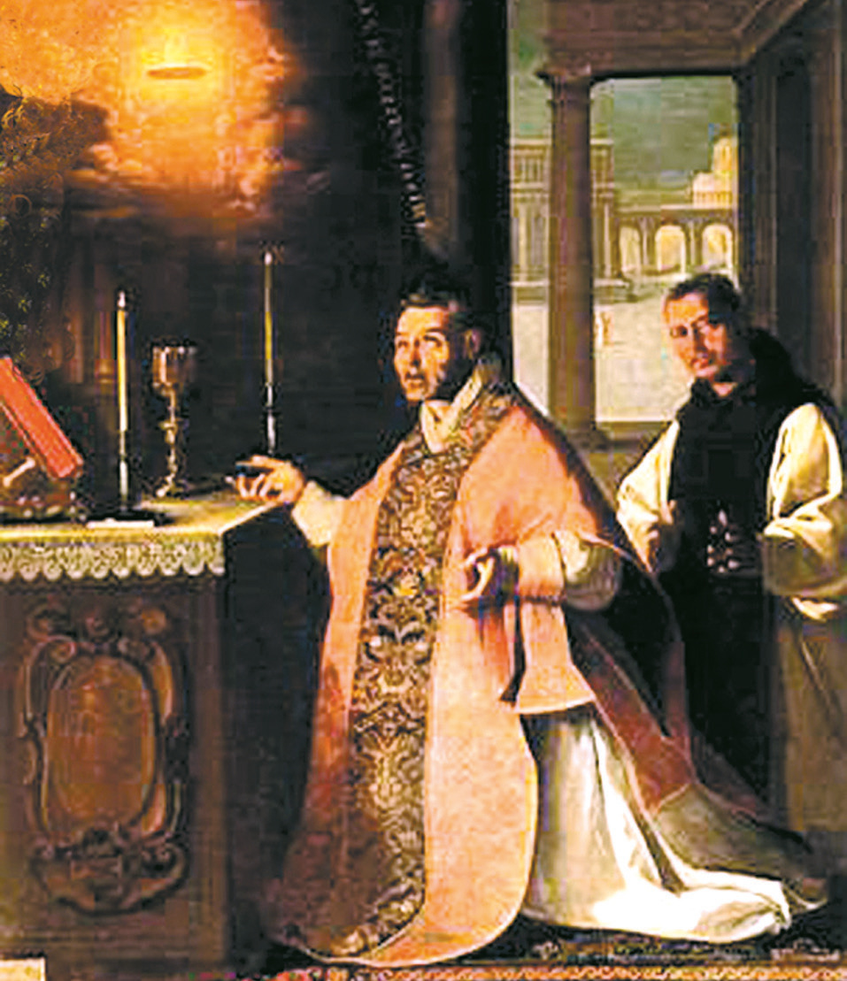 Francisco de Zurbaran, re-creation of the miracle
