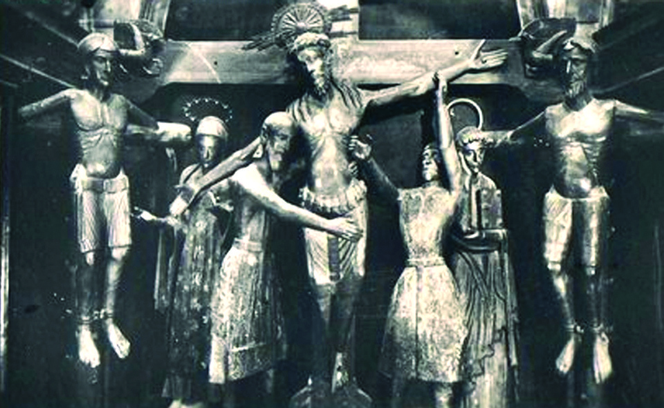 Historical artwork and preserved documentation of the Eucharistic Miracle of JohnAbbesses