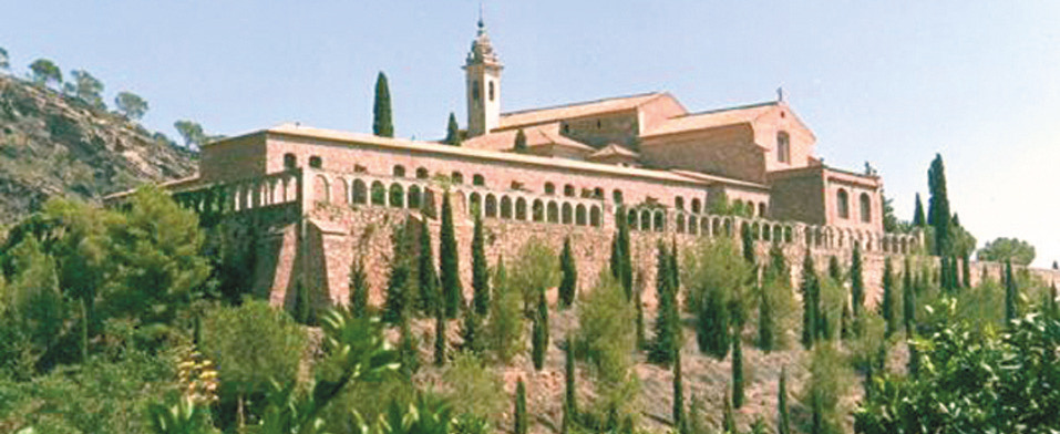 The "Janua Coeli" monastery in the valley of Lullén, ancient