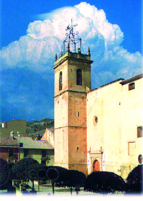 Church of St. James the Apostle in Onil where the miraculous Host is housed