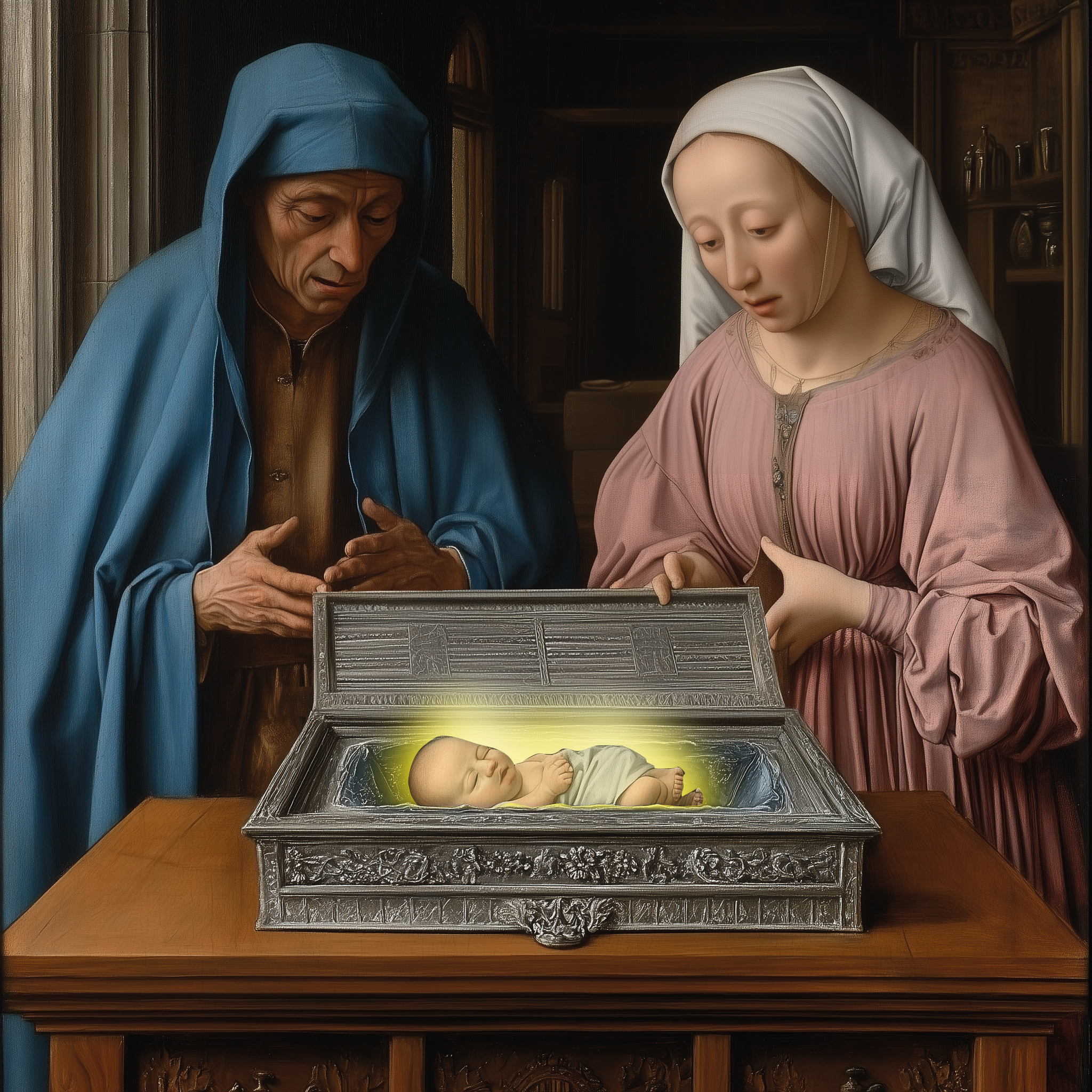 of "San Dominguito del Val" his Eucharistic miracle happened in the city woman to take the coffer home, burn the in solemn procession from the house of the of Zaragoza in 1427, when the bishop of Holy Eucharist, and bring the ashes to him. woman to the cathedral. The whole city accom-