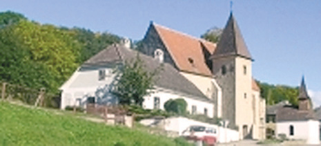 which the phases of the miracle are portrayed Ettiswil Shrine Relic of the miracle backward, I threw away the Host, close to a fence in the nettles".
