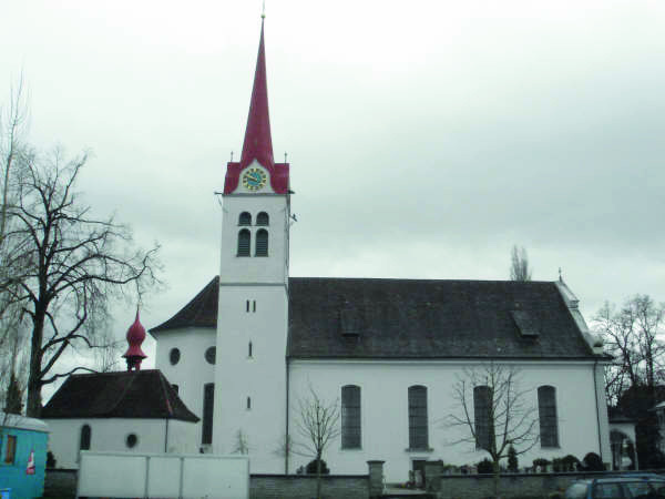 Construction of the Chapel of the Holy Sacrament on the site of the miracle in Ettiswil