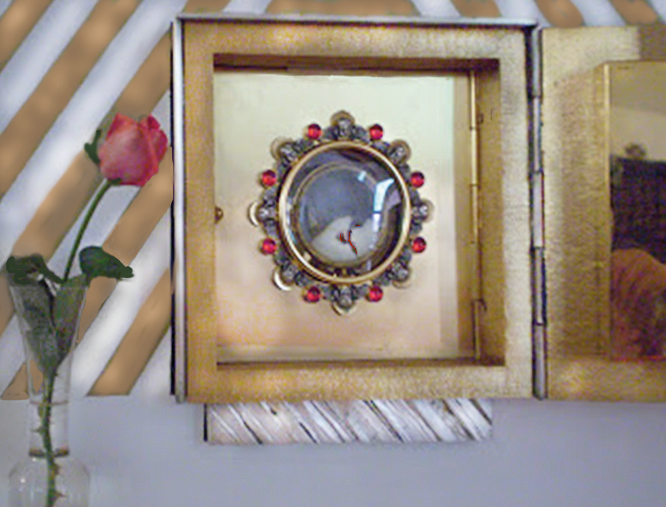 The Tabernacle where the relics of the Host from which blood flowed were kept