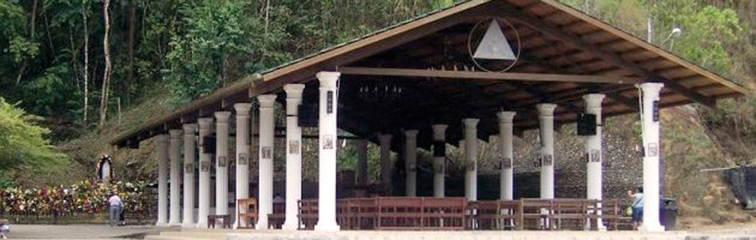 The Shrine of Finca Betania where the Miracle occurred